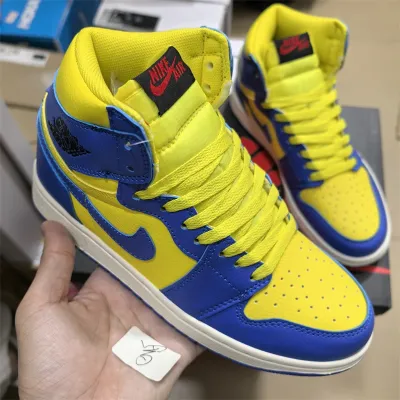 AIR JORDAN 1 YELLOW-BLUE